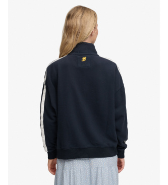 Superdry Kurtka dresowa Apli granatowa