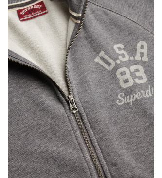 Superdry Chaqueta Athletic Track gris