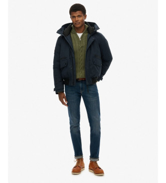 Superdry Bomber jakna City navy