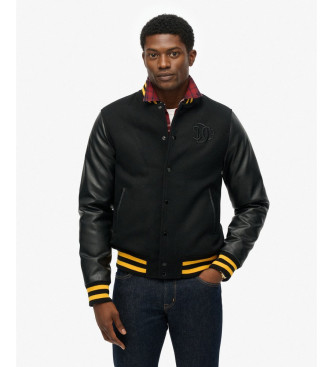 Superdry Blouson bombardier classique noir