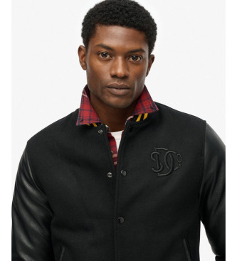 Superdry Blouson bombardier classique noir