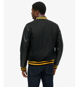 Superdry Blouson bombardier classique noir
