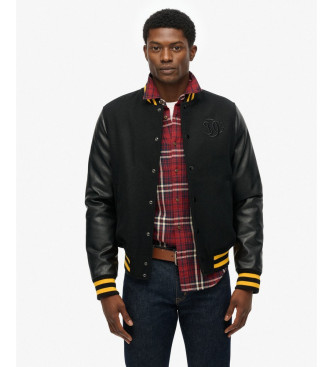 Superdry Blouson bombardier classique noir