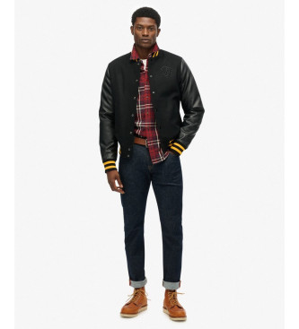 Superdry Blouson bombardier classique noir