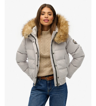 Superdry Veste bombardier Everest gris