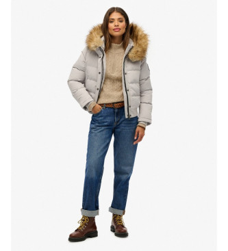 Superdry Veste bombardier Everest gris