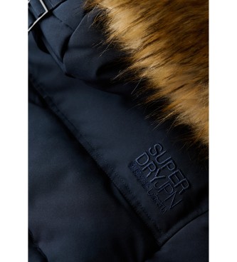 Superdry Casaco bomber Everest azul-marinho