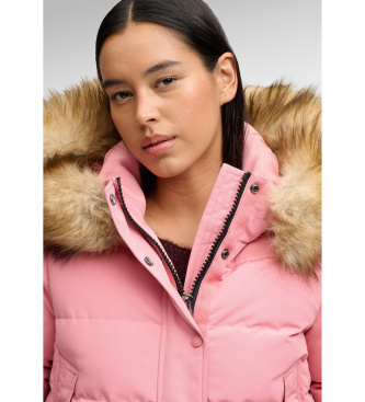 Superdry Everest Bomberjacke Rosa