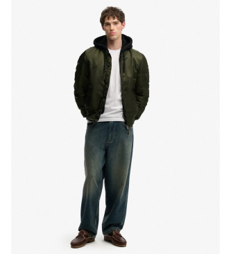 Superdry Giubbotto bomber verde Ma1