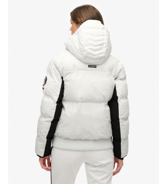 Superdry Giacca da sci con cappuccio bianca
