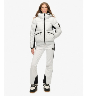 Superdry Giacca da sci con cappuccio bianca