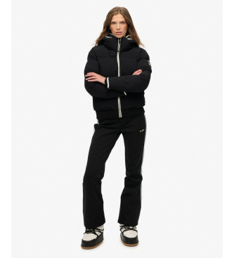 Superdry Bomber skidjacka med huva svart