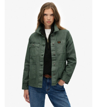 Superdry Veste de sport verte