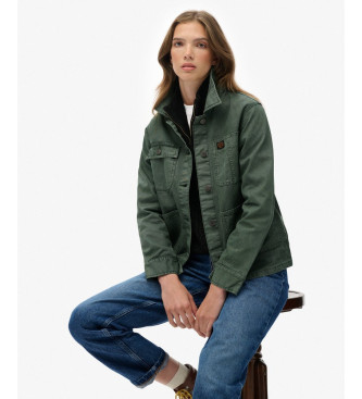 Superdry Veste de sport verte