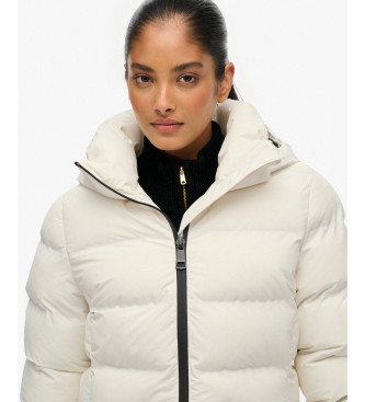 Superdry Chaqueta City Mid blanco roto