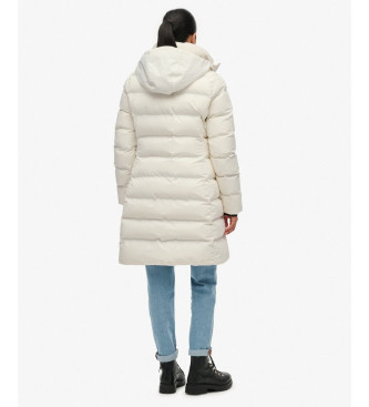 Superdry Chaqueta City Mid blanco roto