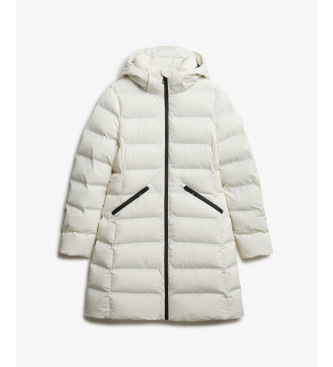 Superdry Chaqueta City Mid blanco roto