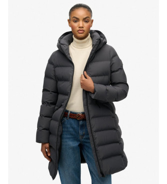 Superdry Chaqueta City Mid gris iscuro