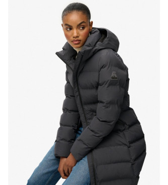 Superdry Chaqueta City Mid gris iscuro