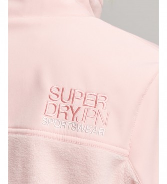 Superdry Code Hybrid Trekker Jacket pink