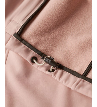 Superdry Trekker Softshell-jakke med htte pink