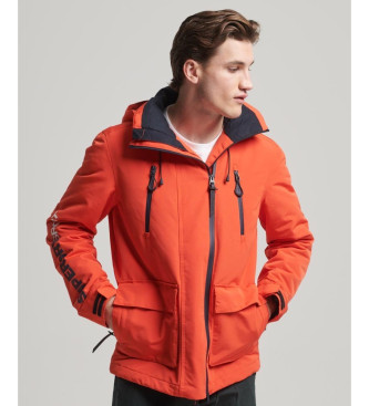 Superdry Vindjakke med htte Ultimate SD orange