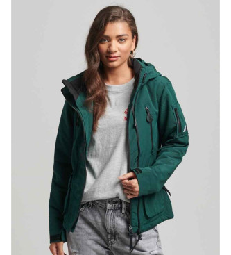 Superdry Casaco com capuz Ultimate SD-Windcheater verde