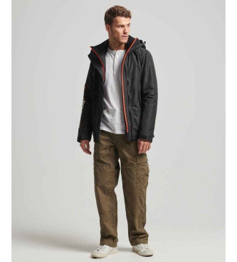 Superdry Yachter windbreakerjacka med huva svart