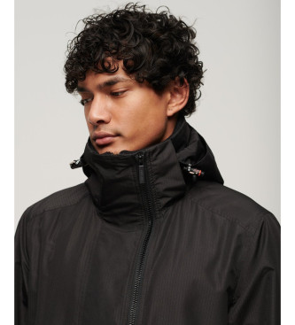 Superdry Yachter SD hooded wind jacket black