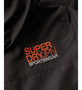 Superdry Yachter SD vindjacka med huva svart