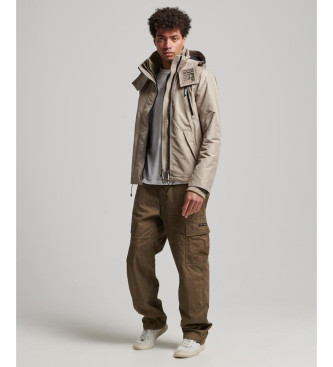 Superdry Mountain Nordic Vindjacka Beige