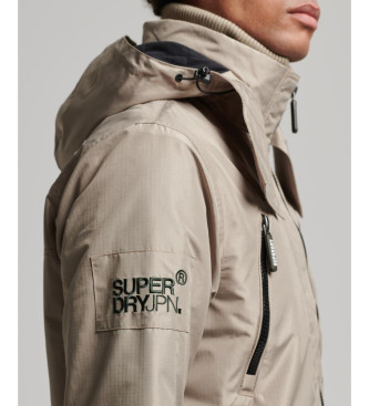 Superdry Mountain Nordic Vindjacka Beige