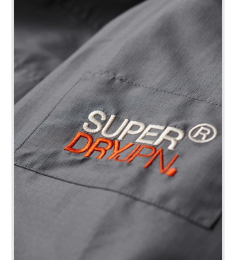 Superdry Kurtka wiatrówka Mountain Sd w kolorze szarym