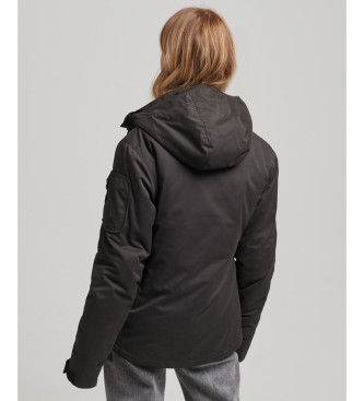 Superdry Kurtka wiatrówka Ultimate SD-Wind z mikrofibry Ultimate Black