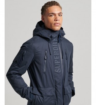 Superdry Bluso Ultimate Microfibre SD Wind Wind Jacket navy
