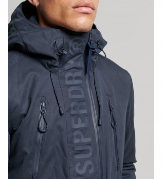 Superdry Bluso Ultimate Microfibre SD Wind Wind Jacket navy