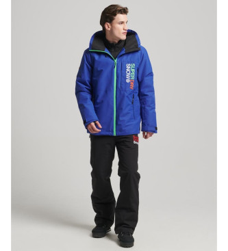 Superdry Giacca da sci Freestyle Core Blu