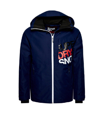 Superdry Giacca da sci Freestyle Core blu scuro