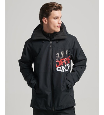 Superdry Veste de ski Freestyle Core noir