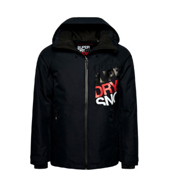 Superdry Ski jacket Freestyle Core black