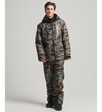 Superdry Ultimate Rescue camouflage ski-jas