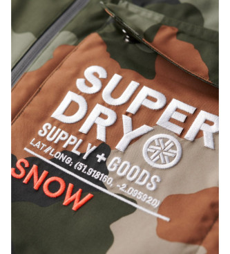 Superdry Veste de ski camouflage Ultimate Rescue