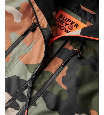 Superdry Chaqueta de esqu Ultimate Rescue camuflaje