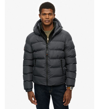 Superdry Gesteppte Sportjacke schwarz