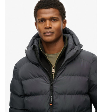 Superdry Gesteppte Sportjacke schwarz