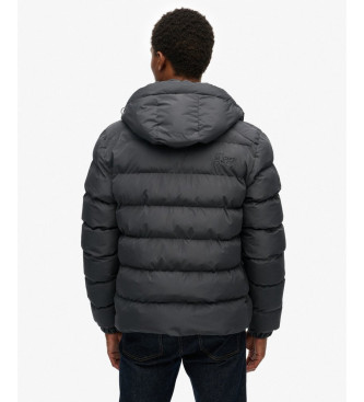 Superdry Gesteppte Sportjacke schwarz