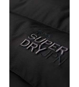 Superdry Quilted sports jacket black