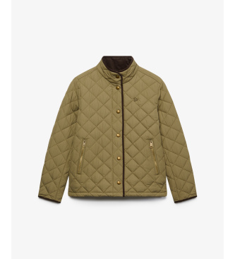 Superdry Grün gefütterte Estate Country Jacke