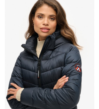 Superdry Kurtka Fuji Quilt Jacket navy