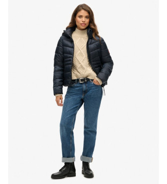 Superdry Kurtka Fuji Quilt Jacket navy